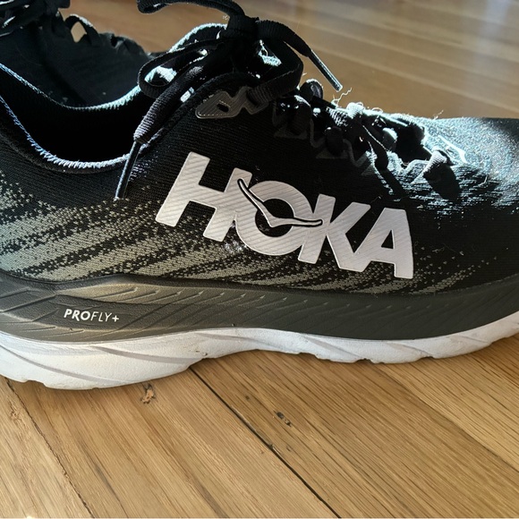 Hoka Black and Gray Women's Sneakers - Picture 8 of 9